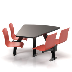 Swing And Swivel Plywood Chair PBR 3D Model