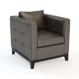 Sunpan-Waverly Armchair 3D Model