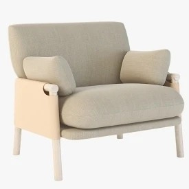 EJ 880 Savannah Erik Jorgensen Armchair By Monica 3D Model