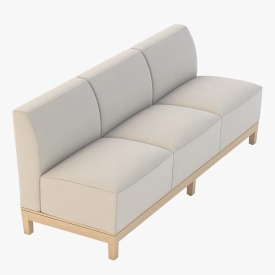 Nemschoff Brava Platform Multiple Seating Sofa 860-31 3D Model