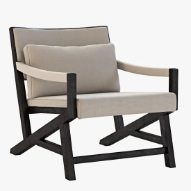 Eric Lounge Armchair 3D Model