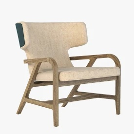 Maxalto Fulgens Lux Armchair 3D Model
