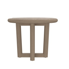 Mesa Teak Side Table 3D Model
