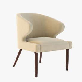 Lorae Arm Chair 3D Model