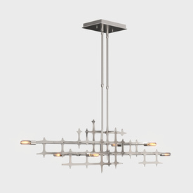 Grid Pendant PBR 3D Model