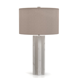 Currey And Company Mercurius Marble Table Lamp PBR 3D Model
