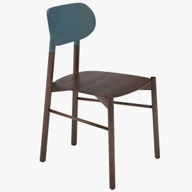 Col Italia Bokken Beech Chair 3D Model
