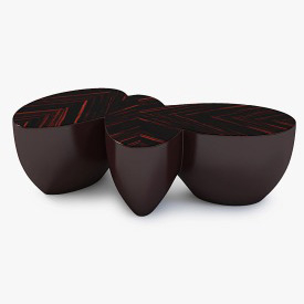 Sizzle 3 Pod Table 3D Model