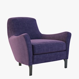 Minotti Denny Armchair 3D Model