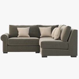 Lebanon Modular Sectional Corner Left Arm Sofa Darby Home Co 3D Model
